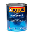 Jotun Jotashield Colourlast paint can on a white background