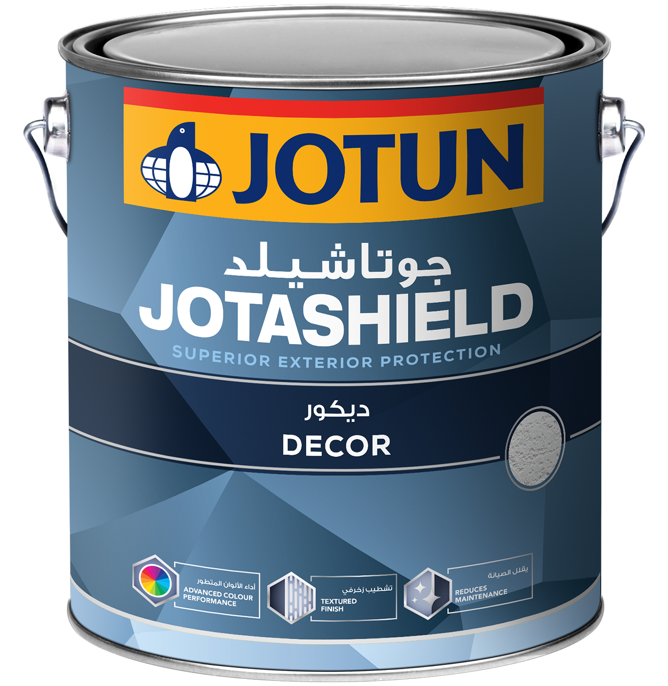 JOTASHIELD DECOR TRADITIONAL TEX WHITE 16L – EXTERIOR TEXTURED WALL PAINT PURE ACRYLIC