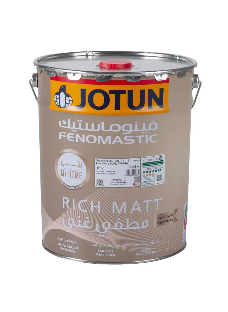 Jotun Fenomastic Rich Matt paint can 