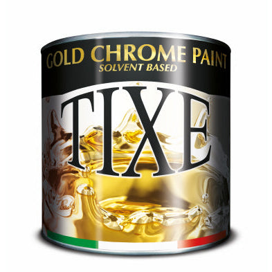 TIXE Gold Chrome Mirror Effect Metallic Paint for Wood & Metal