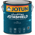 Jotun Jotashield paint can with blue label 