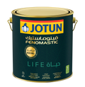 Jotun Fenomastic paint can on a white background