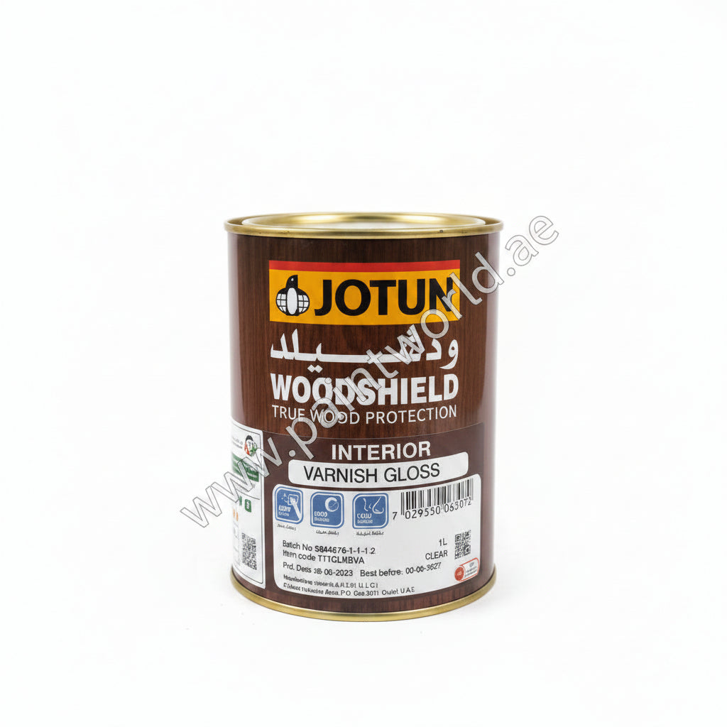 Jotun Woodshield interior varnish gloss can